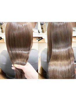 オージュア／ハホニコ／髪質改善取り扱い店★芯から輝く美髪へと導く厳選トリートメントが話題！[自由が丘]