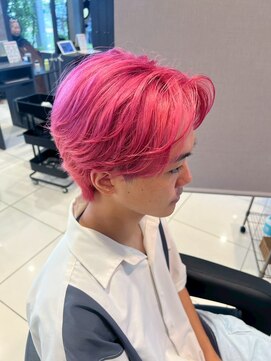 アース 南福島店(HAIR&MAKE EARTH) ピンク系カラー☆