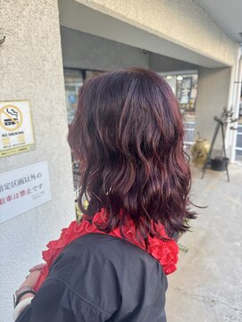 カットハウス ルーシーズ(CUT HOUSE RUCY'S) ワインレッド