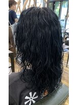 ラグヘアーワークス(LAG HAIR WORKS)&nbsp;暗髪ハードパーマ