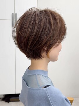 ビューナゴヤ 名駅(VIEW NAGOYA) ショート/オリーブカラー/髪質改善/白髪ぼかし/小顔