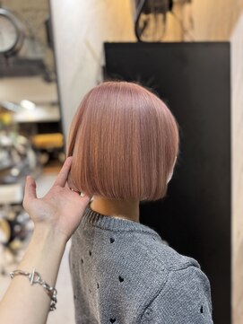 ヴァイス 渋谷店(VAICE) ピンクカラー/ブリーチカラー/ピンクベージュ