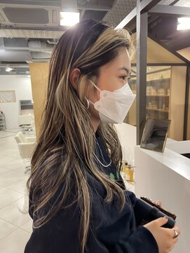 キーチェ 梅田中崎町(keych) ハイライト/バレイヤージュ[中崎町/梅田駅］