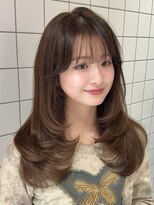 ルームバイシー 新宿(Loom. by Sea)&nbsp;〇似合わせカット×レイヤーカット[新宿/ココアブラウン]