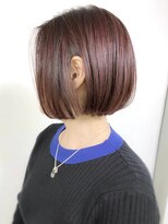 モリオフロムロンドン 原宿本店(morio from London)&nbsp;【morio原宿】顎ラインボブ　ハイライトカラー　ピンク