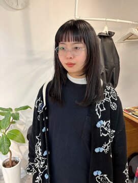  fit stand 千葉/ショートボブ/カット/パーマ/ダブルカラー/トリートメント/縮毛矯正 イメチェン/ピンクベージュ/アンブレラカラー[千葉]