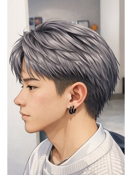 レボ 神宮寺店(Revo) ブリーチ１回～2回。シルバーカラー