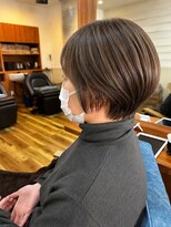 ビーチ ヘア メイク 綱島店(BEACH hair make)&nbsp;ハイライト☆ショートボブ