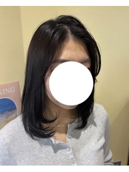 アキ美容室の写真/顔周りを変えるだけで印象は変わる！韓国風の似合わせ技術で洗練された仕上がりへ★