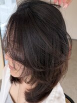 ニュイ 木更津(nuit) ダークパープル/ナチュラルショート/夏のヘアアレンジ/木更津