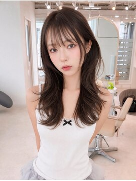 レミエ ダイカンヤマ(lemiie) レイヤーカット ハッシュカット 韓国レイヤー ハイレイヤー