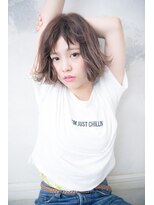 カムジーヘッド(COMEGHEAD)&nbsp;オン眉×ボブ×カジュアルパーマ【熊本/南区/平成/平成駅】