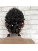 シンプルヘアセット