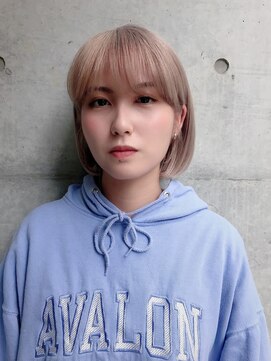 ヴィレッタ(VIRETTA) プラチナベージュ×ボブ