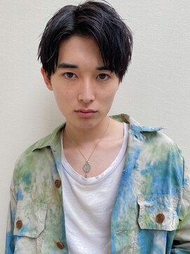 ルーク 立川(LUK) Lien☆かきあげアップバング×サイドグラデーションツーブロック