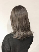 ブルー(BLUE)&nbsp;《Blue》#スモーキーグレージュ#カーキアッシュ#ラフ髪