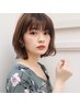 カット+リタッチカラー（根元2cmまで）白髪も◎　￥7200～