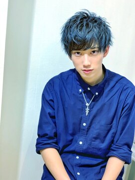 ネイロ 錦糸町(NeiRo) サイドパートフェードカットかき上げヘアニュアンスマッシュ