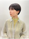 タイトなマッシュショート