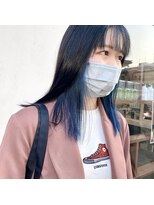 エコル(EKOLU)&nbsp;イヤリングネイビーカラー