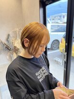 アンダーグラウンド(_ground)&nbsp;オレンジショートボブ