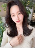 韓国レイヤー☆透明感イルミナカラーくびれヘア
