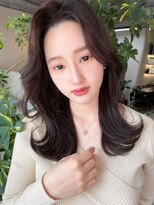 フラッグ ヘアー 天神西通り店(Flag HAIR)&nbsp;韓国レイヤー☆透明感イルミナカラーくびれヘア