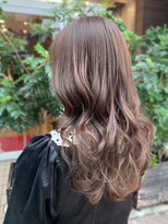 アヤラ オーガニックアンドスパ 東船橋店(AYALA)&nbsp;【江添茉友】ロングレイヤー×アッシュブラウン