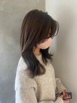 ガリカ 博多(Gallica)&nbsp;【坂倉綾香】セミロングヨシンモリ/透明感地毛風カラー<博多>