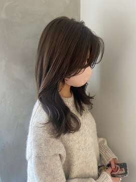 ガリカ 博多(Gallica) 【坂倉綾香】セミロングヨシンモリ/透明感地毛風カラー<博多>