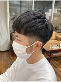 刈り上げ ナチュラルショート