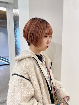 モリオフロムロンドン 松戸店(Morio from London) 【松戸 藤原】リップラインショートボブ