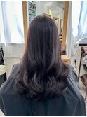 深みのあるパープルブラウン[池袋/髪質改善]