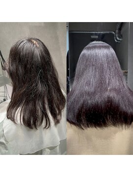 ルミス 銀座(Lumis) ストレートスタイル/艶髪/髪質改善/縮毛矯正/20代30代40代50代