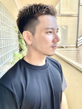 ファイブシーン アオヤマ(5SCENE AOYAMA) ベリショスパイキーショートべリーショートアップバングメンズ