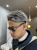 ルノン リー(LUNON:re)&nbsp;Men'sフェード×ホワイトシルバーStyle