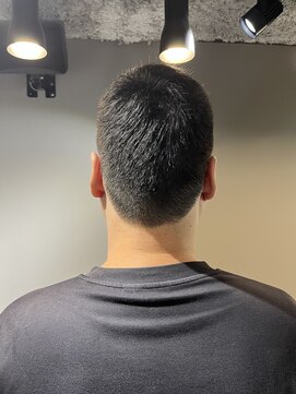 スカイブルー(Sky Blue) 清潔感メンズベリーショートスタイル