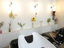 クラメールパリ 天神南(Kraemer Paris)の雰囲気（植物などで常に季節感を感じられるサロン）