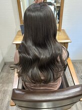【オリーブグレージュ】[恵比寿/カラー/イルミナカラー/ダブルカラー/トリートメント/前髪カット/メンズ]