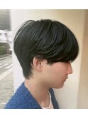 毛流れパーマで作る韓国風パーマ