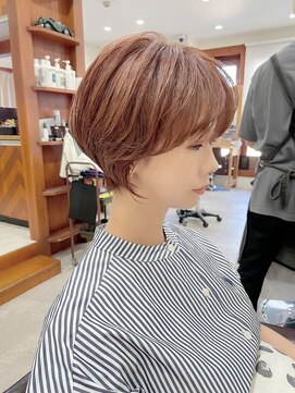 ラポール 南流山店(RAPPOR) 美シルエットショート/ピンクベージュ/20代30代40代50代60代