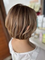 リドル ヘアー 駒生店(Riddle HAIR)&nbsp;ショートボブ、ハイライト