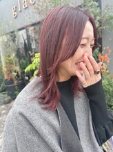 グラック(glac) 顔周りレイヤーカット