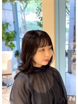 シアン 大須店(CYAN.)&nbsp;ゆるっとミディアムコテ巻きパーマ