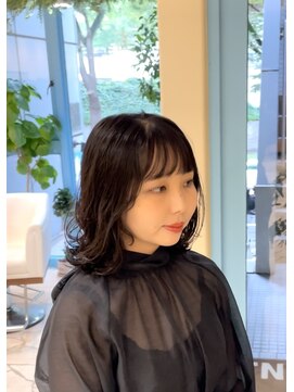 シアン 大須店(CYAN.) ゆるっとミディアムコテ巻きパーマ