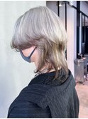 ウルフカット美髪くびれミディ顔周りレイヤー_ba544831