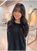 20代30代暗髪ラベンダーグレージュ