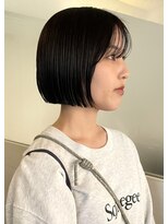 トリコ アヴェダ ららテラス北綾瀬(tricot AVEDA)&nbsp;切りっぱなしボブ/ショートボブ/似合わせボブ/ラインボブ/北綾瀬