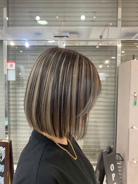 インパークス 西新井店(INPARKS) ハイライト×ボブ[西新井店]