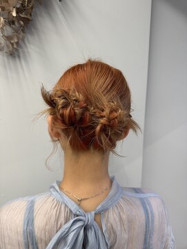 ローウェ 京都四条河原町(Louwe) ツインアレンジ/お呼ばれアレンジ/結婚式アレンジ/京都河原町